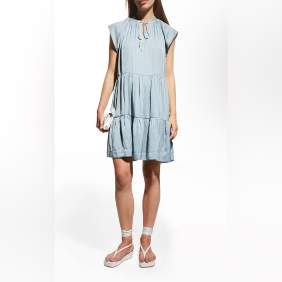 NWT Zadig & Voltaire Rito Satin Dress Revolve S - Picture 4 of 9